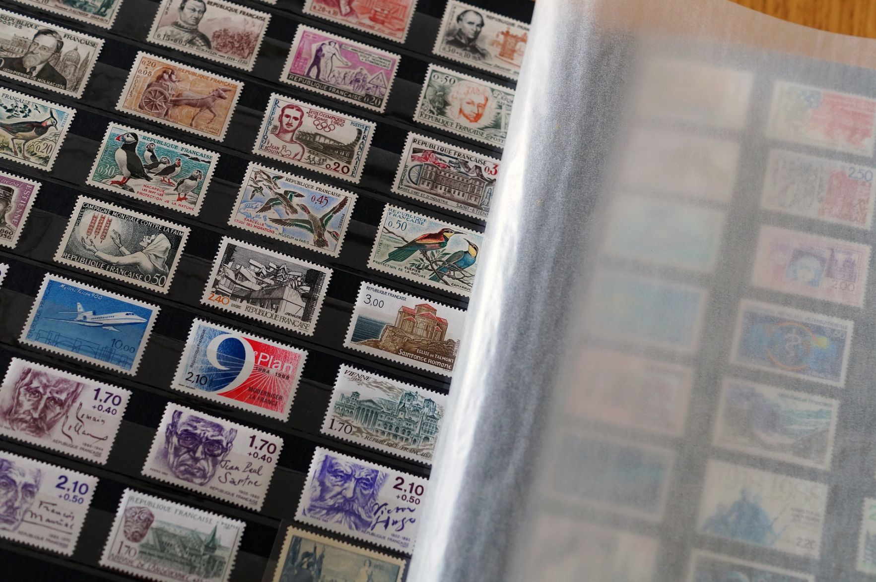 Stamp collection